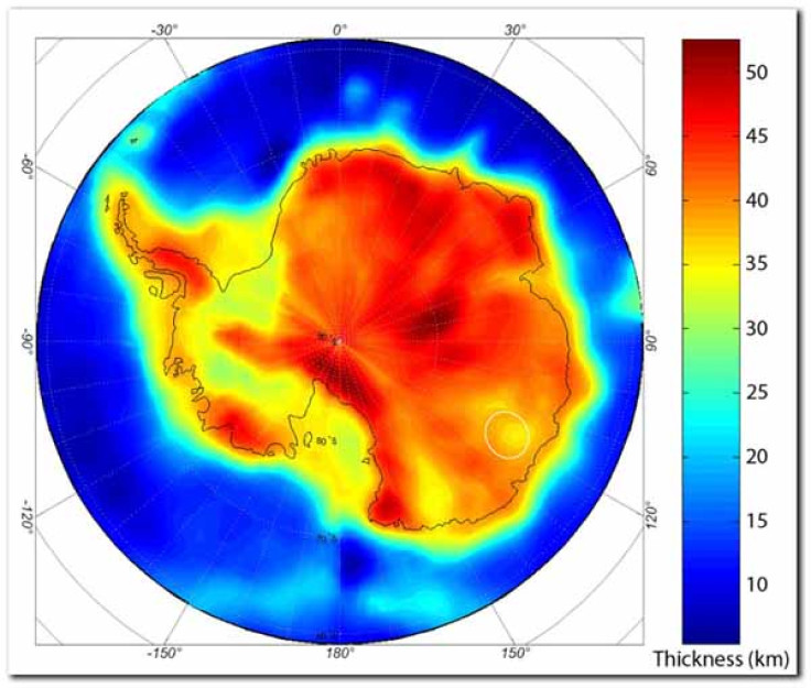 Wilkes Land crater