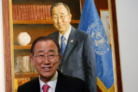 Outgoing United Nations Secretary General Ban Ki-moon 