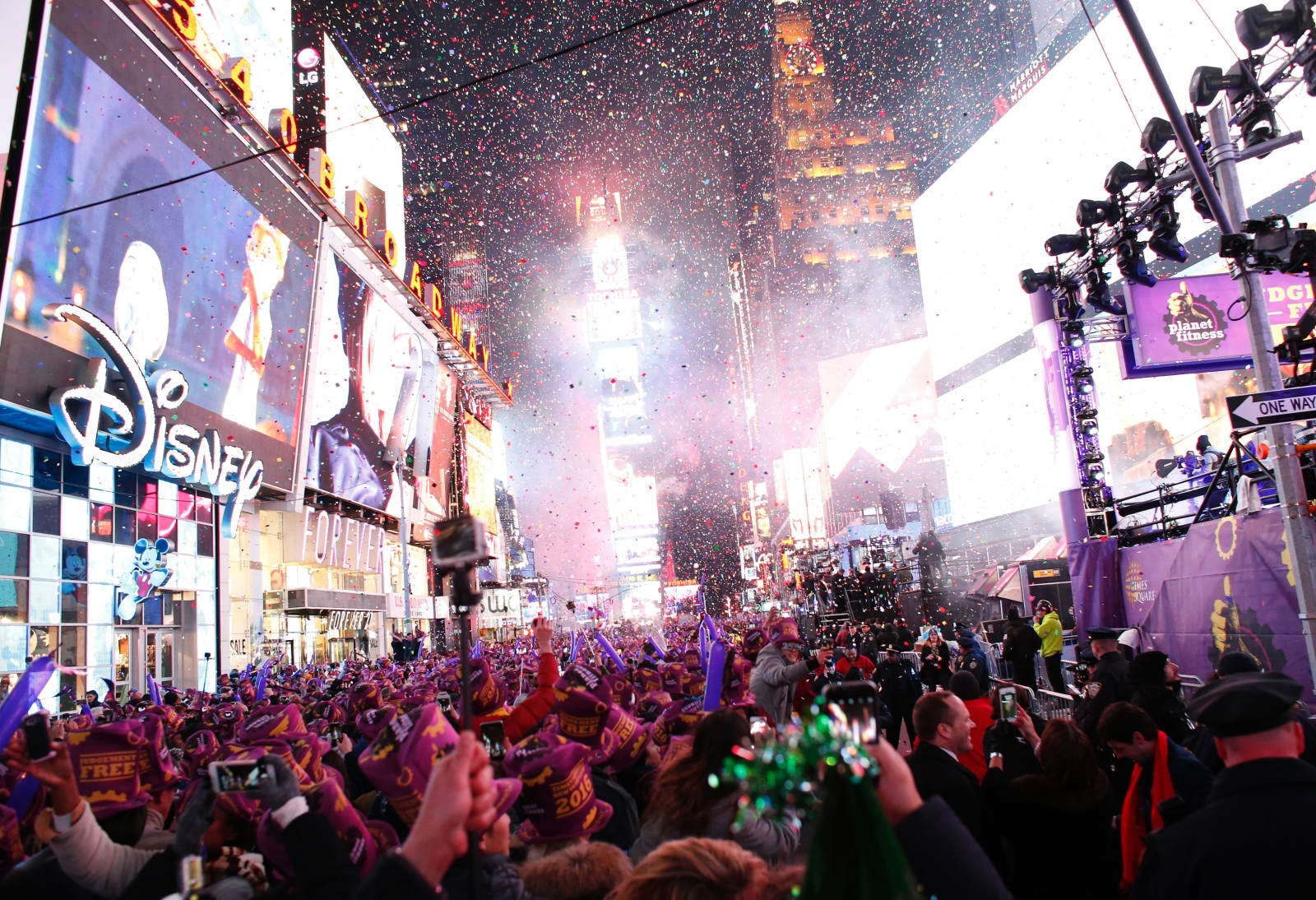  New York Times Square Ball Drop 