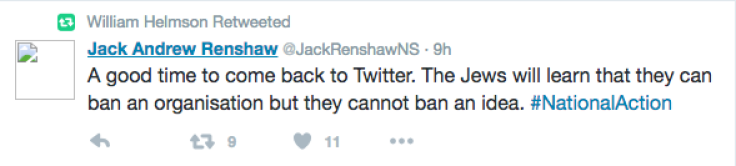 Jack Renshaw Twitter