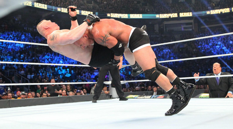 Brock Lesnar vs Goldberg