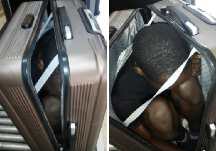Suitcase migrant