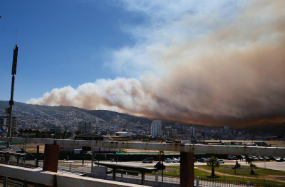 Chile Valparaiso fire