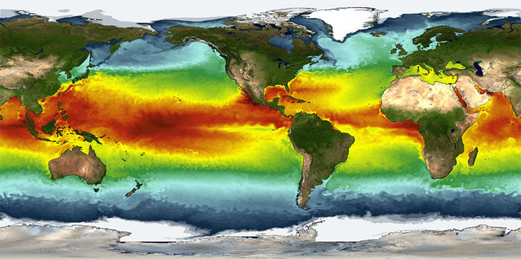 Sea-surface temperatures