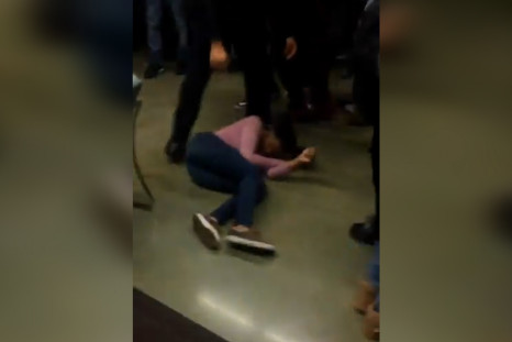 Teen girl slammed to floor 