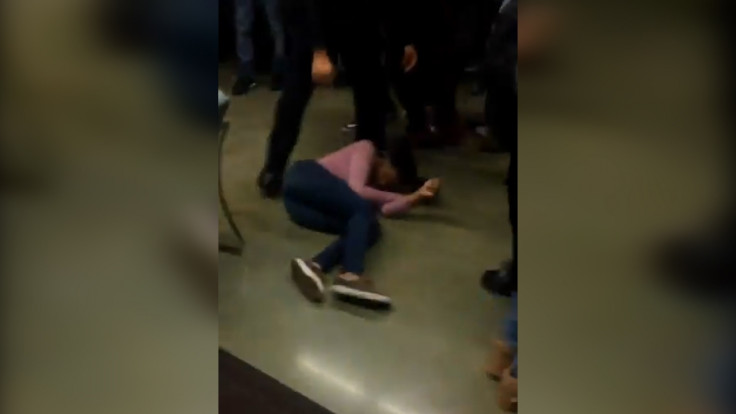 Teen girl slammed to floor 