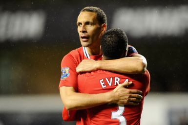 Rio Ferdinand and Patrice Evra