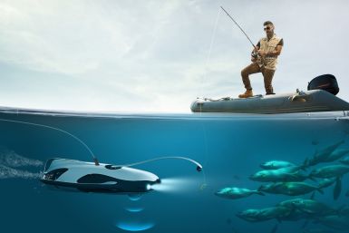 PowerRay fishing drone