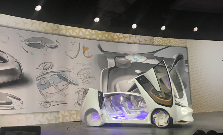 Toyota Concept-i car AI CES 2017