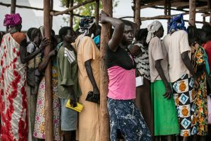 South Sudan refugees Uganda