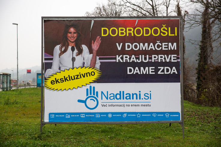 Melania Trump Slovenia