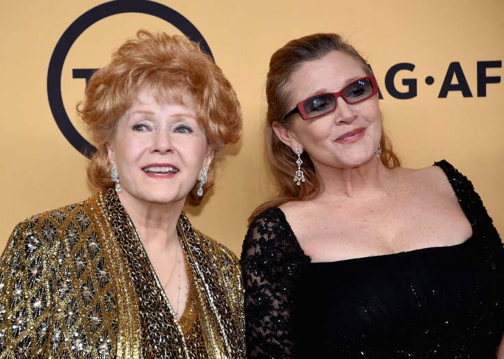 Debbie Reynolds and Carrie Fisher