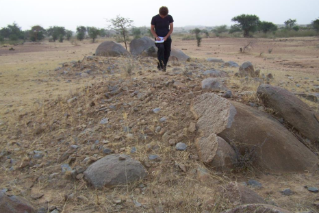 Burkina burial mounds