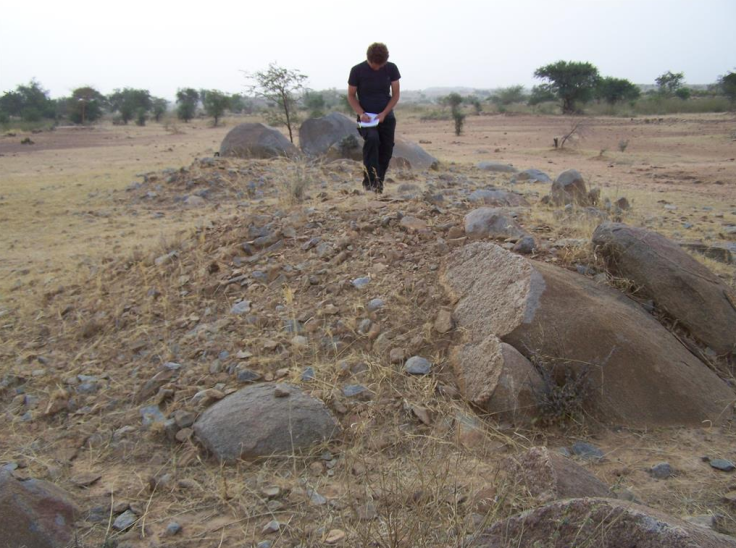 Burkina burial mounds