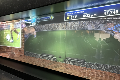 Panasonic stadium box augmented reality