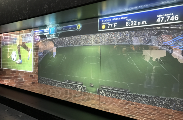 Panasonic stadium box augmented reality