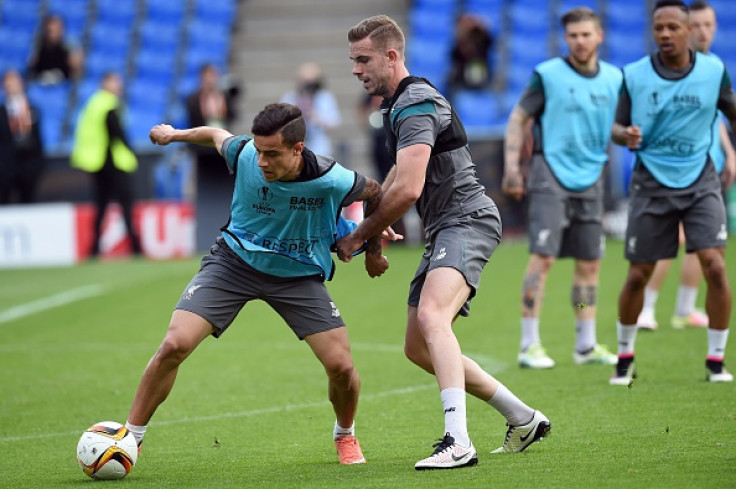 Philippe Coutinho-Jordan Henderson