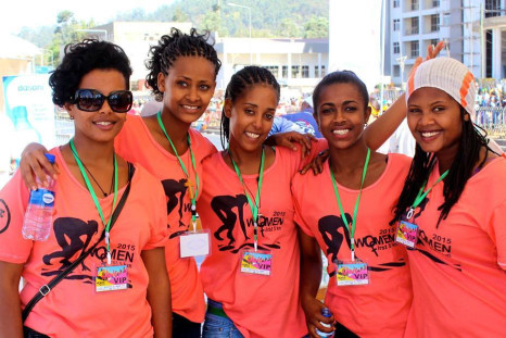 Yegna is an all-girl Ethiopian pop band