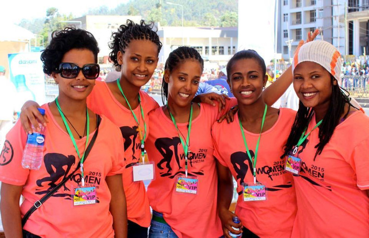 Yegna is an all-girl Ethiopian pop band
