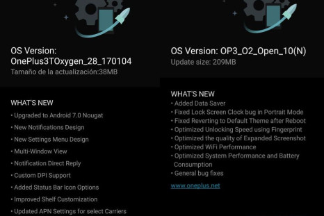 OxygenOS 4.0.1 for OnePlus 3T and 3