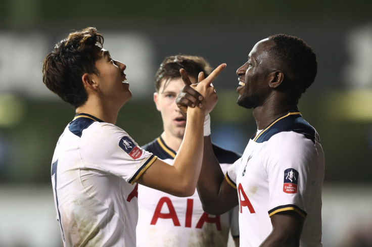Heung-Min Son and Moussa Sissoko
