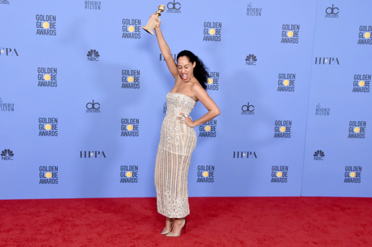 Tracee Ellis Ross at Golden Globes 2017