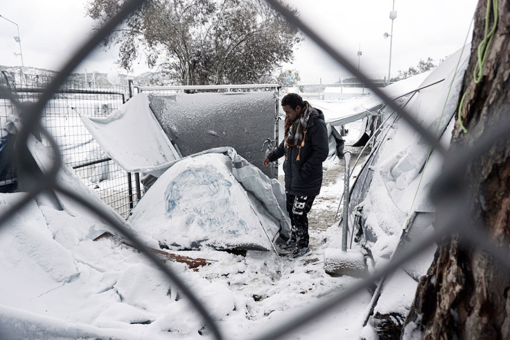 winter weather Europe snow