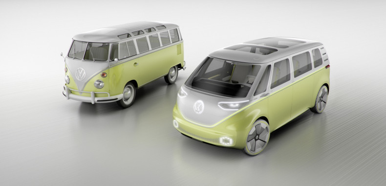 Volkswagen ID Buzz and classic