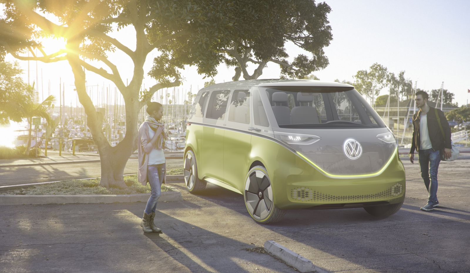 What Is Id Buzz Volkswagen Debuts Electric Microbus Concept With Self Driving Mode Ibtimes Uk 7627