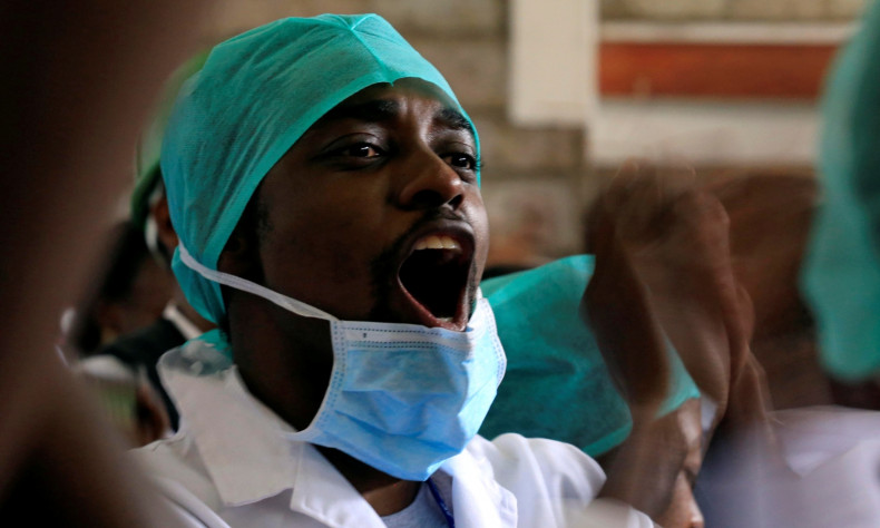 Kenyan doctors on strike