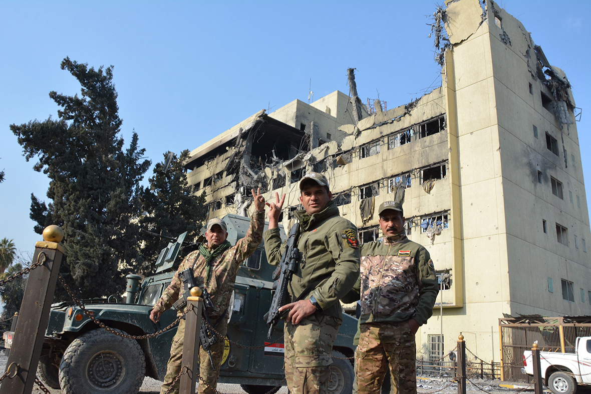 Battle For Mosul: Hospital Left A Burnt-out Shell After US-coalition ...