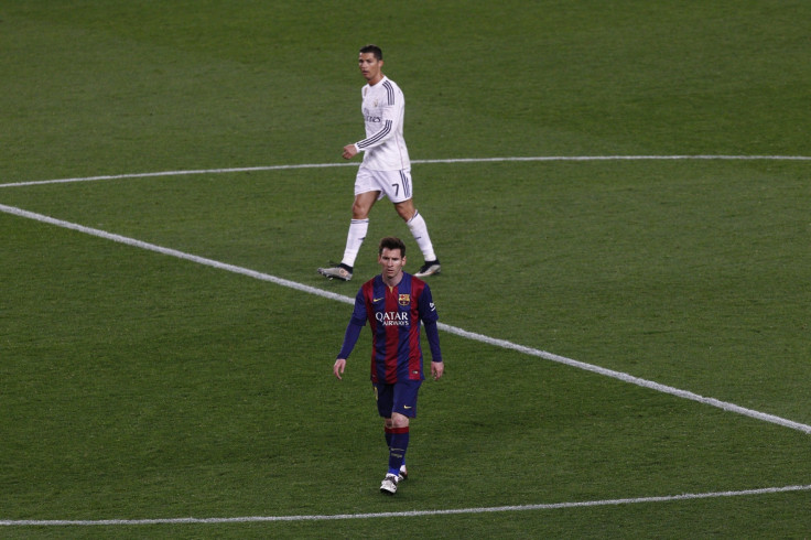 Lionel Messi and Cristiano Ronaldo 