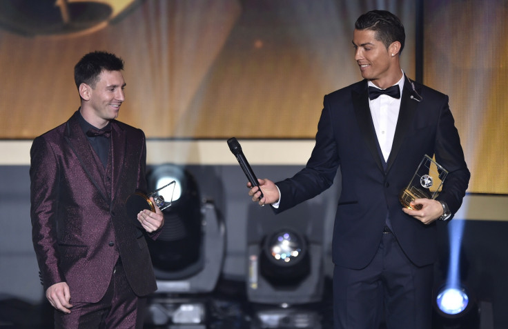 Ronaldo and Messi 