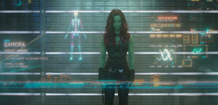 Zoe Saldana in Guardians Of The Galaxy