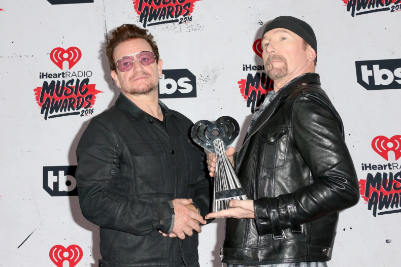 U2's Bono and The Edge