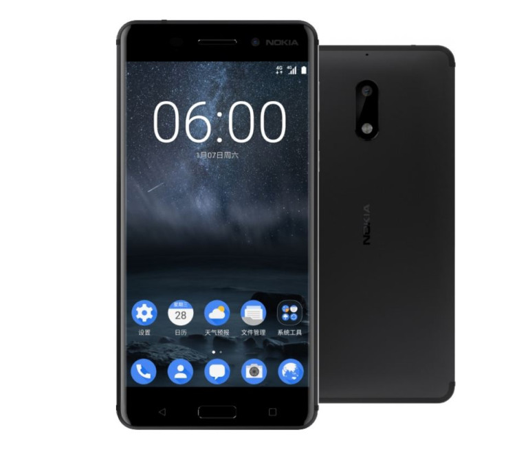 Nokia 6 Android Nougat smartphone 