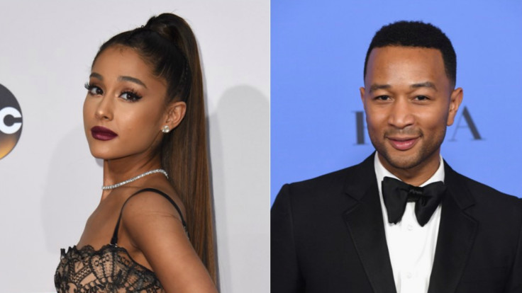 Ariana Grande and John Legend