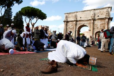 Friday prayers in Rome
