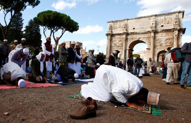 Friday prayers in Rome