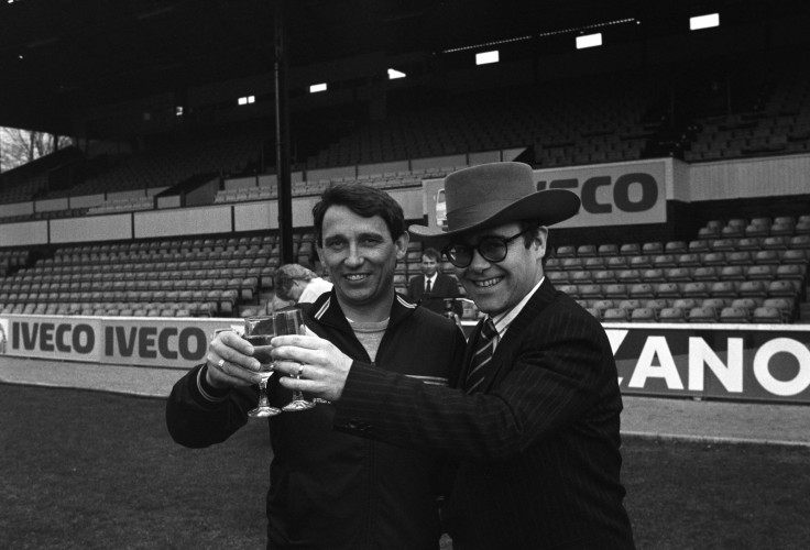 Graham Taylor and Elton John