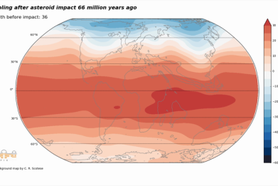Here’s what happened to global temperatures after the dinosaur-killing asteroid struck