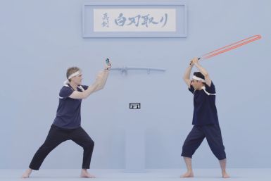 Switch 1-2 samurai sword game