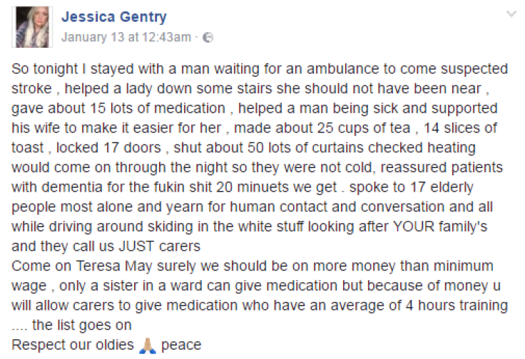 Jessica Gentry FaceBook