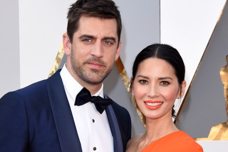 Aaron Rodgers and Olivia Munn 