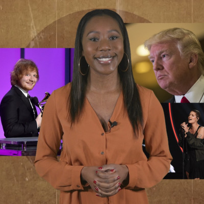 Music Minute: Ed Sheeran makes history, Trump inauguration line-up, 50 Shades Darker soundtrack