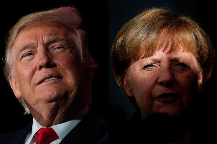 Donald Trump, Angela Merkel