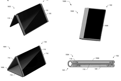 Microsoft folding phone concept