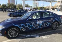 BMW self-driving car 