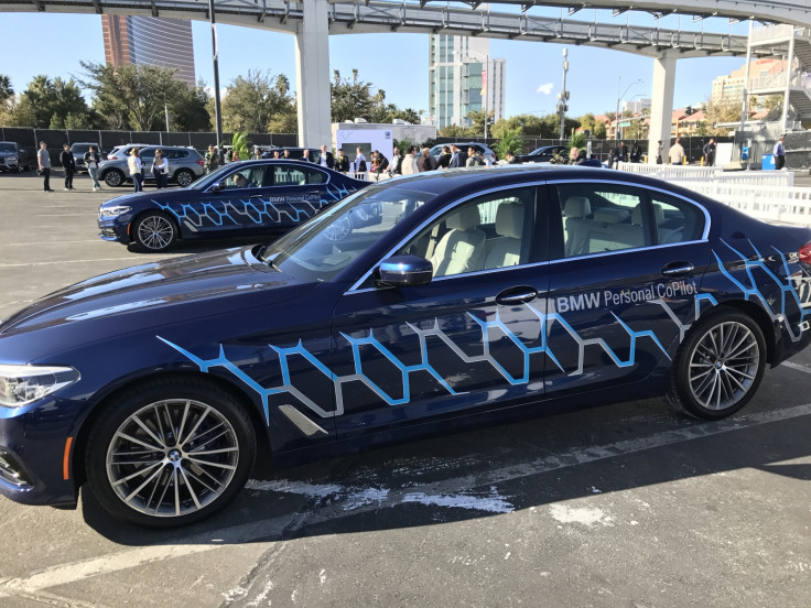 BMW self-driving car 