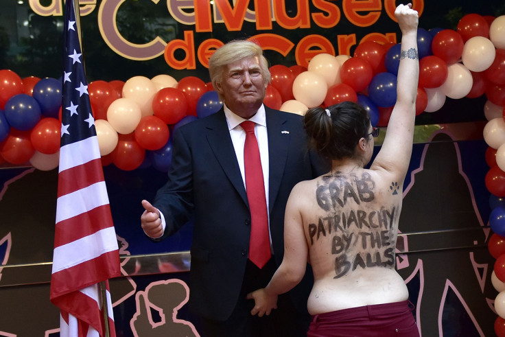 Trump waxwork 